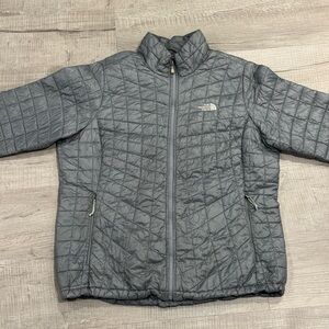 The North Face Grey Quilted Jacket